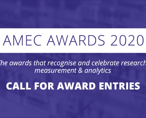 AMEC Awards 2020 Call for Award Entries