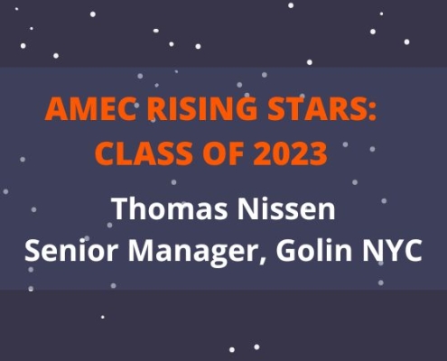 2023 AMEC Rising Star Thomas Nissen_Senior Manager_Golin NYC