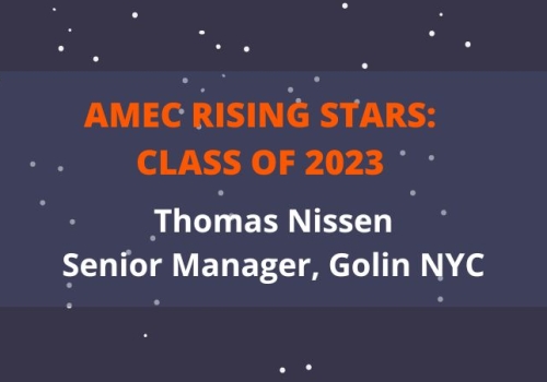 2023 AMEC Rising Star Thomas Nissen_Senior Manager_Golin NYC