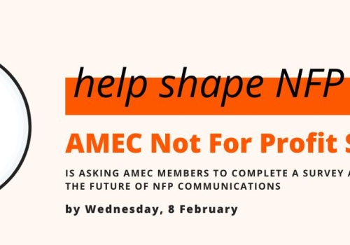 AMEC Not For Profit SIG kicks off 2023