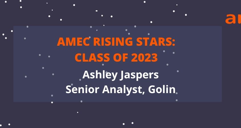 2023 AMEC Rising Star Ashley Jaspers_Senior Analyst_Golin