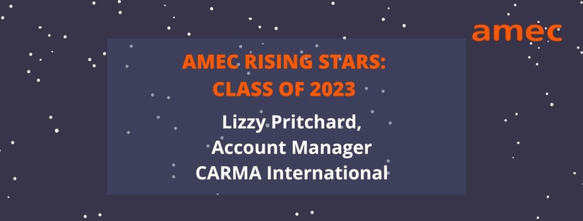 2023 AMEC Rising Star Lizzy Pritchard_Account Manager_CARMA International