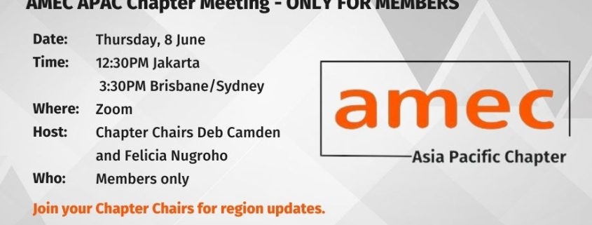 AMEC APAC Member catch-up