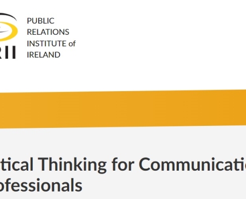 PRII e-workshop: Critical Thinking for Communications Professionals