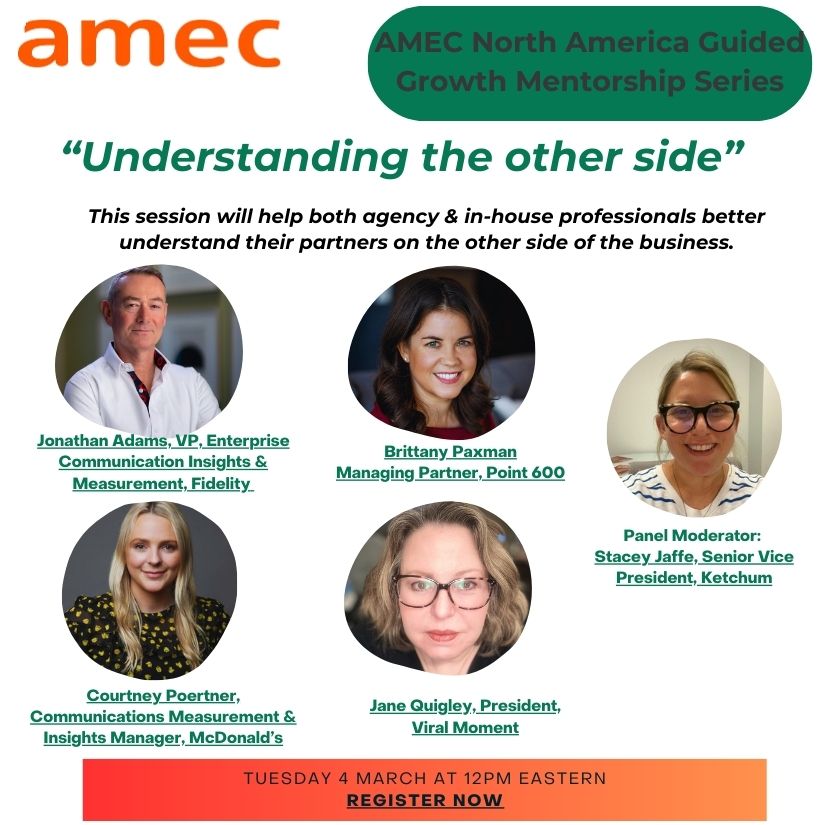 AMEC Guided Growth Mentor Series "Understanding the other side"