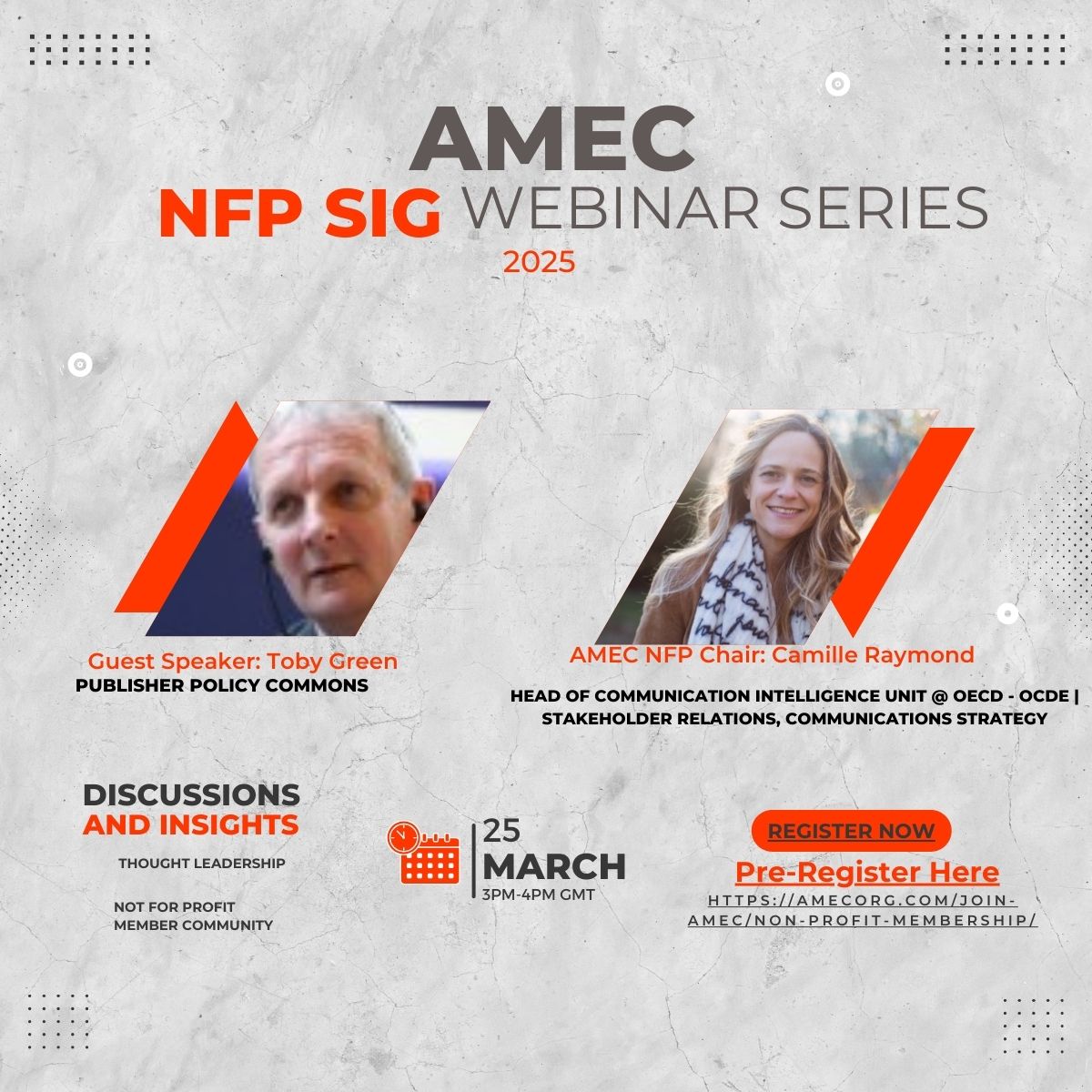 AMEC NFP Webinar Series - "The Harsh Truth: Why Posting and Press Releases Aren’t Enough—And How to Ensure Your Content Is Found and Used"