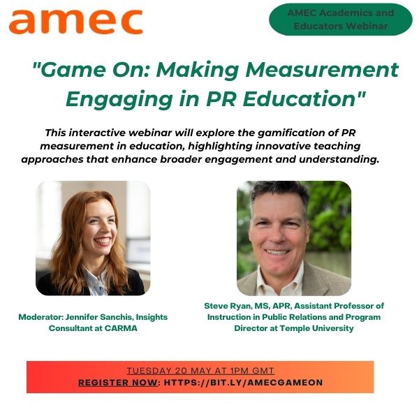 "Game On: Making Measurement Engaging in PR Education"